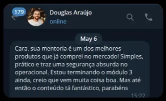 Depoimento incrível do cliente 1!